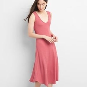 Ribbed Softspun Sleeveless Midi Dress